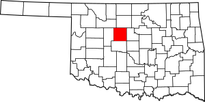 Kingfisher County banner
