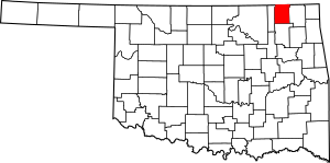 Nowata County banner