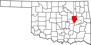 Okmulgee County banner