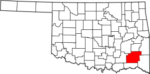 Pushmataha County banner